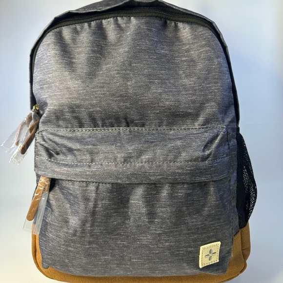 NWT Men’s Sun & Stone Gray Heathered  Backpack - Picture 1 of 6